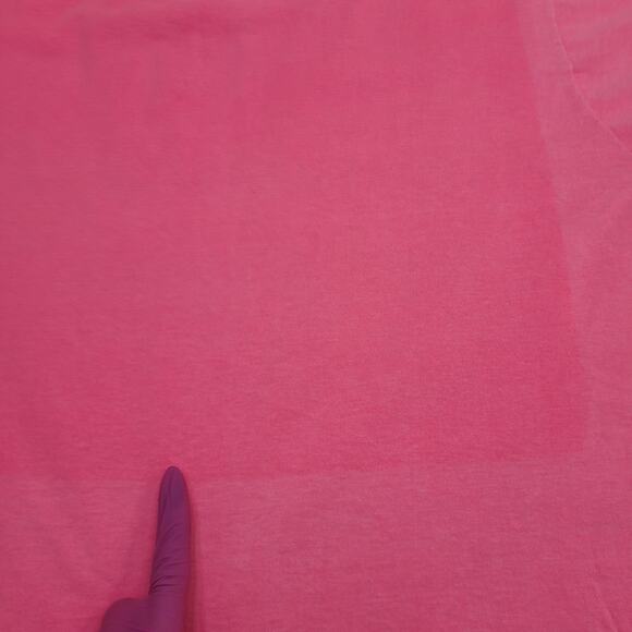 Vintage 90s Funny Sun-Bathing Shirt Womens XL 21x26 Pink USA - Picture 5 of 16